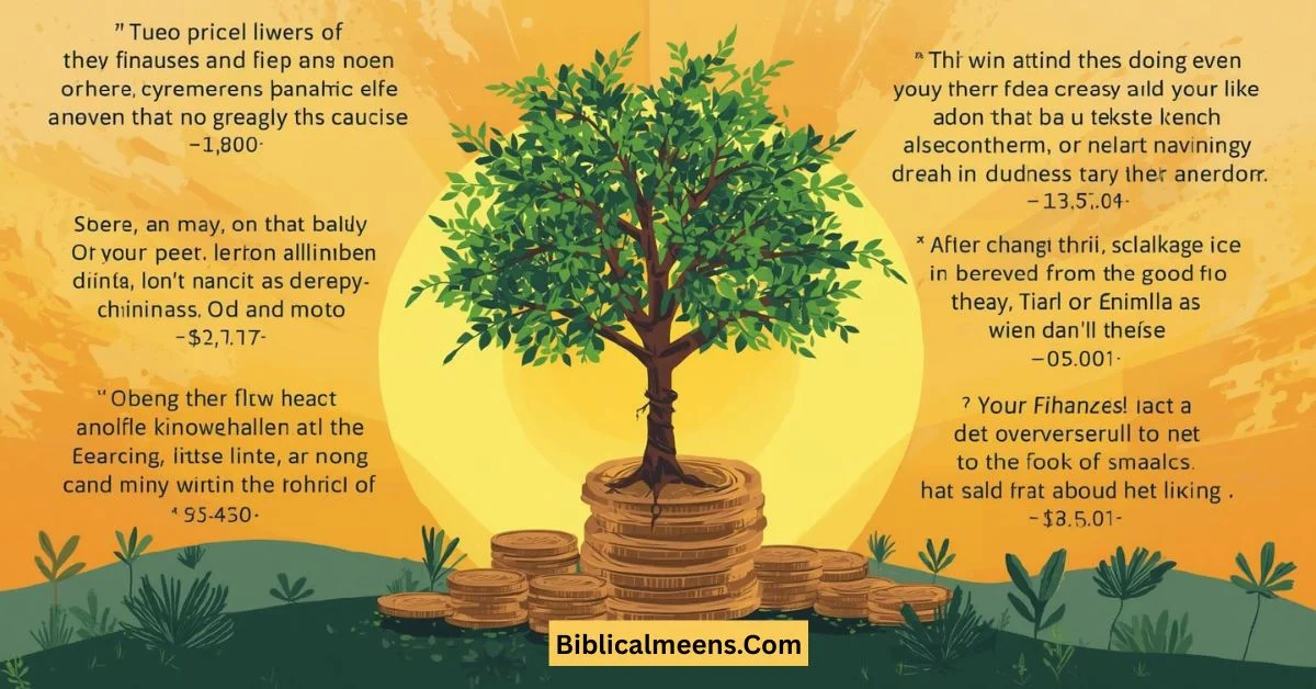 Bible Verses About Finances