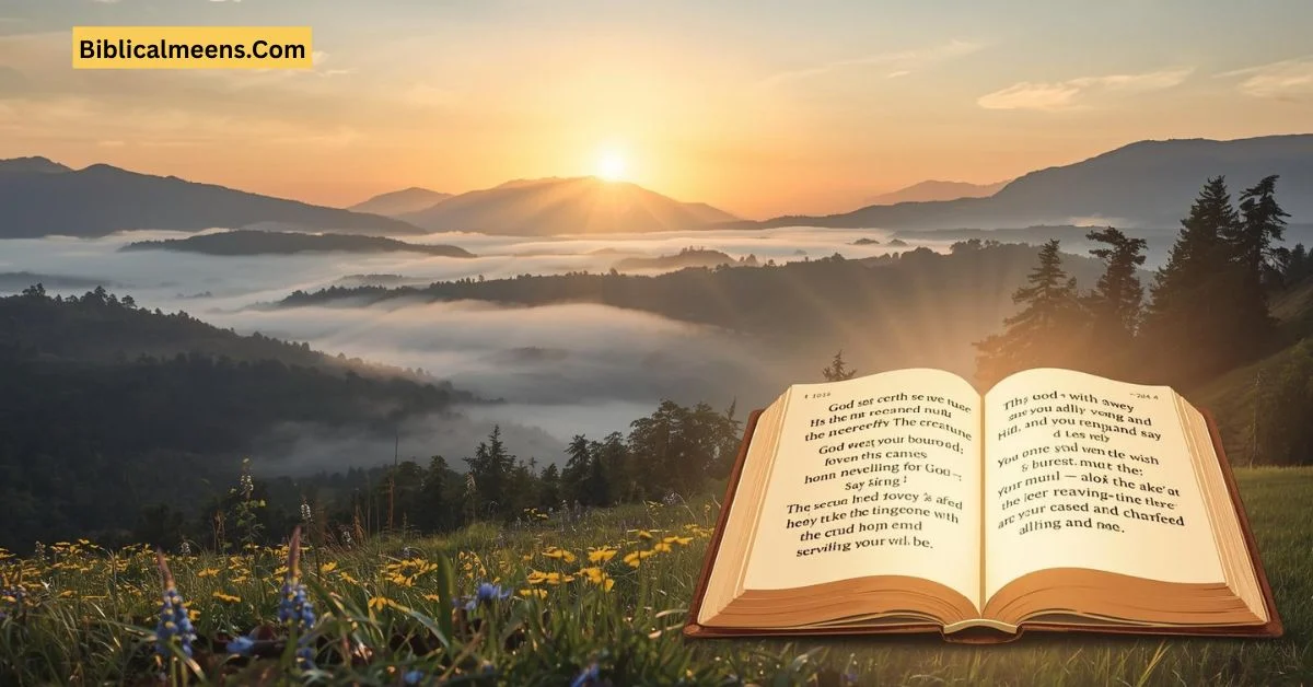 Bible Verses About God Being With Us