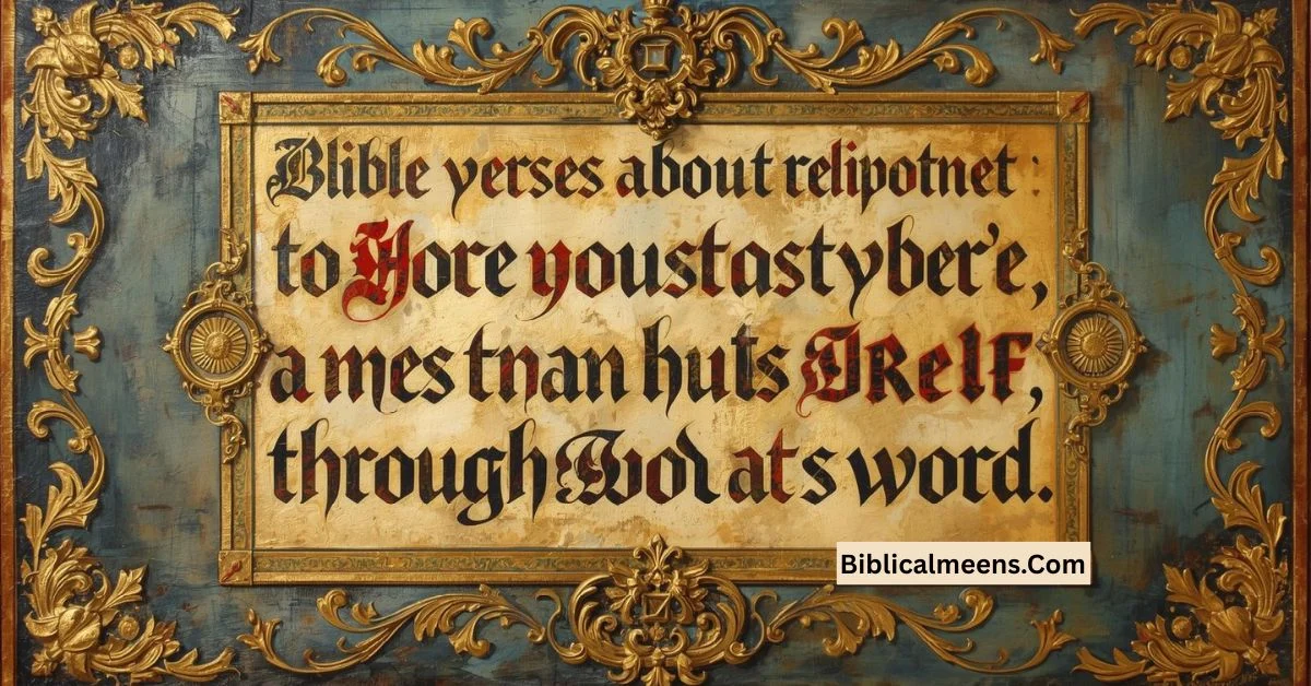 Bible Verses About Identity