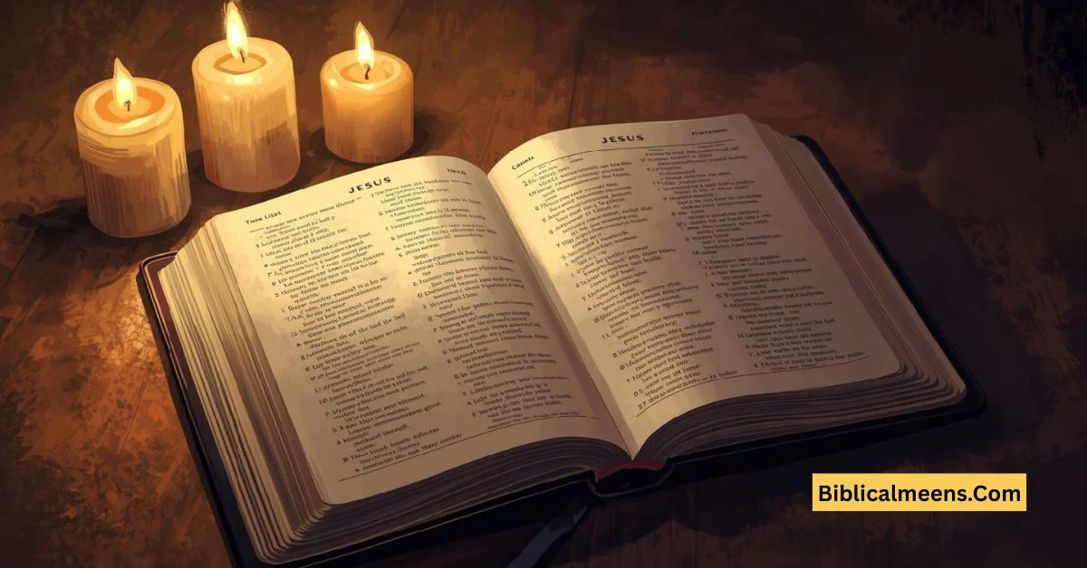 Bible Verses About Jesus