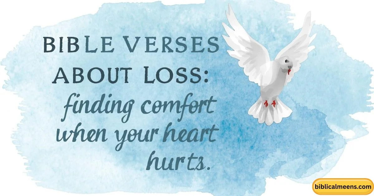 Bible Verses About Loss