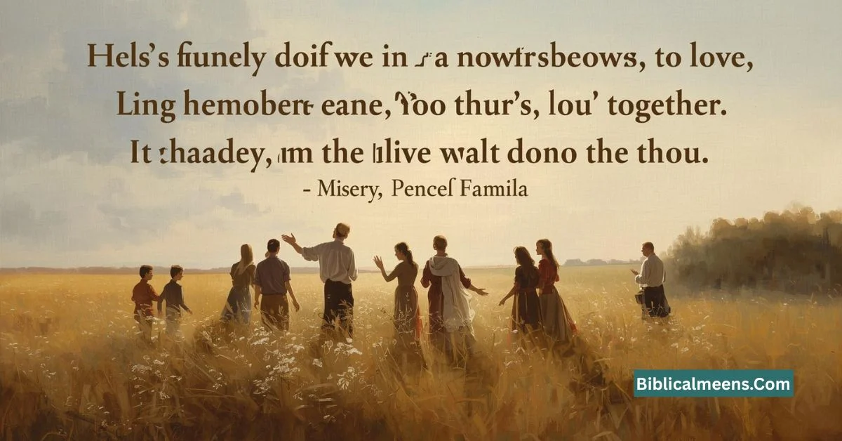 Bible Verses About Love and Family