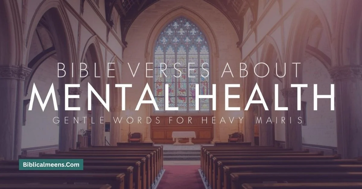 Bible Verses About Mental Health