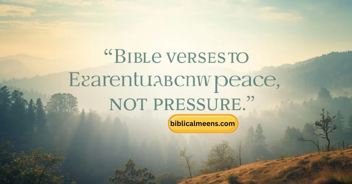 Bible Verses About Success