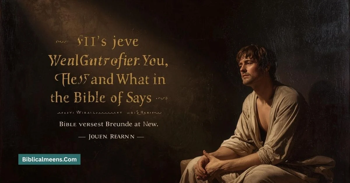 Bible Verses About Suicide