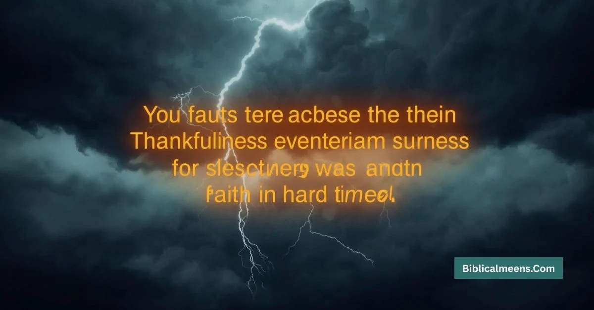 Bible Verses About Thankfulness