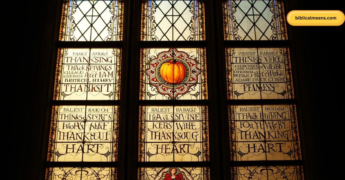 Bible Verses About Thanksgiving and Gratitude