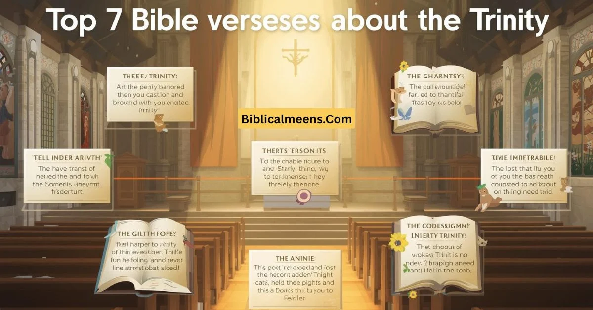 Top 7 Bible Verses About the Trinity