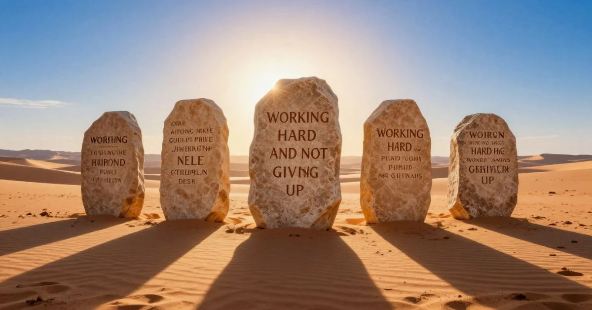 Bible Verses About Working Hard and Not Giving Up