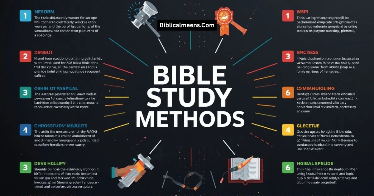 Bible Study Methods Meaning