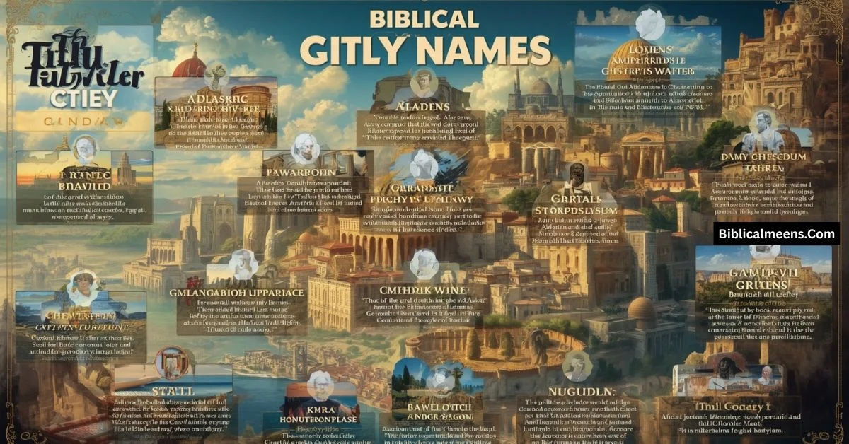 Biblical City Names Meaning
