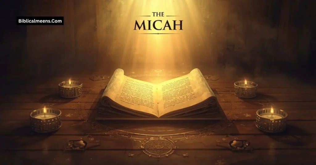 Biblical Meaning of Micah in the Bible