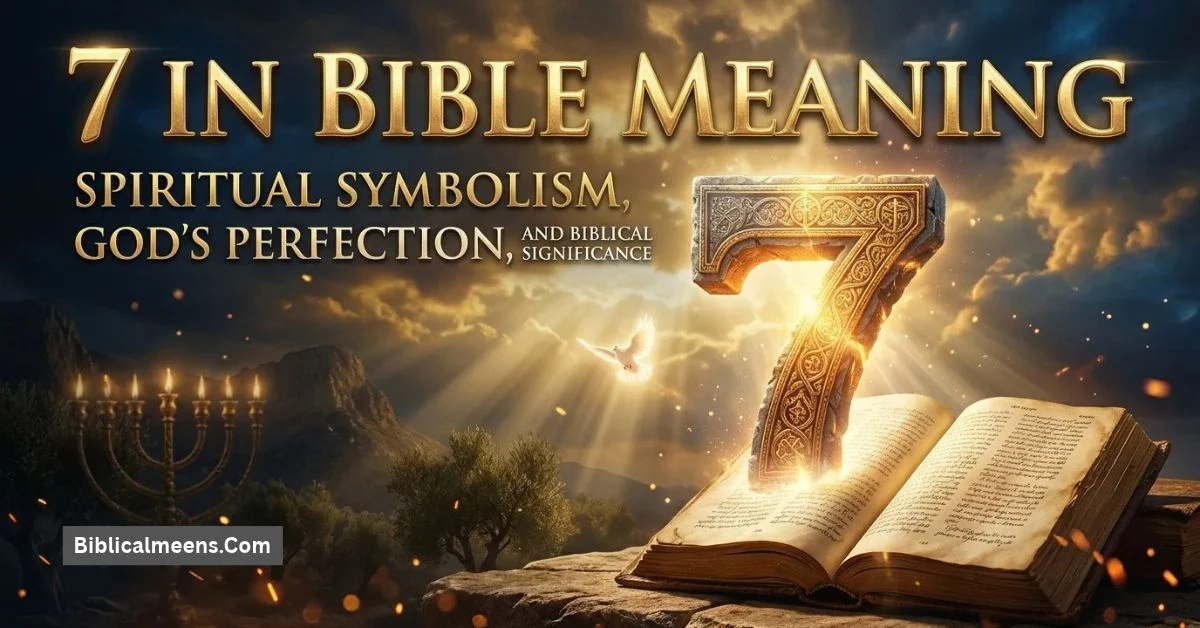 7 in Bible Meaning