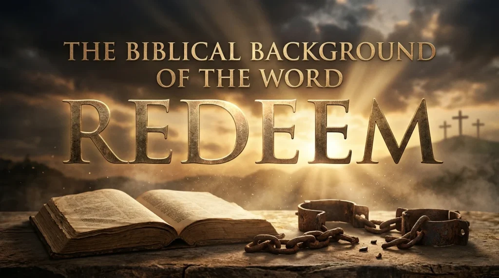 Biblical Background of the Word Redeem