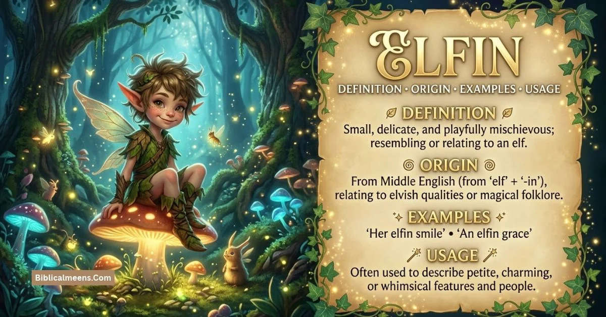 Elfin Meaning