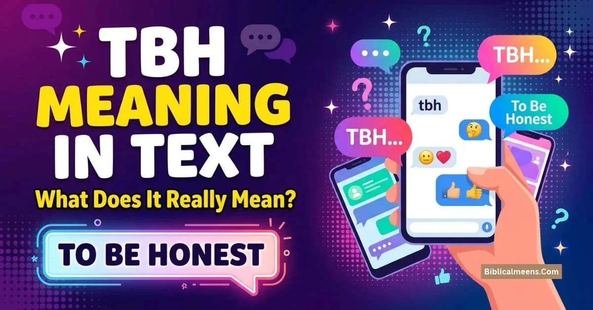 TBH Meaning