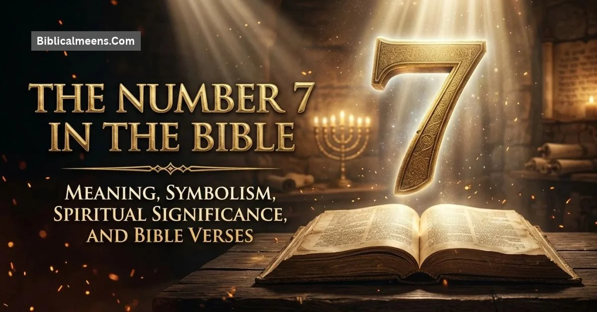 The Number 7 in the Bible Meaning